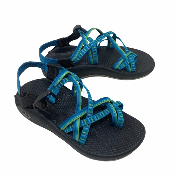 Chaco Shoes - Chaco Size 7M Blue Double Strap Sandals